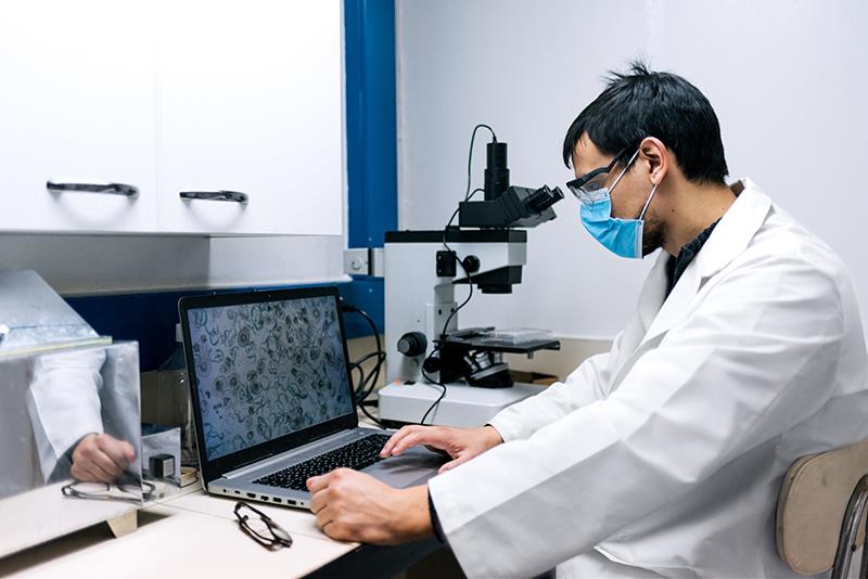 AI-supported digital microscopy improves lab diagnostics in primary healthcare