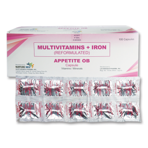 Product Highlight - Multivitamins + Iron (Appetite OB)