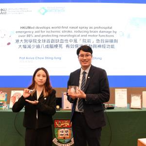 Award-winning world-first nasal spray as prehospital emergency aid for ischaemic stroke
